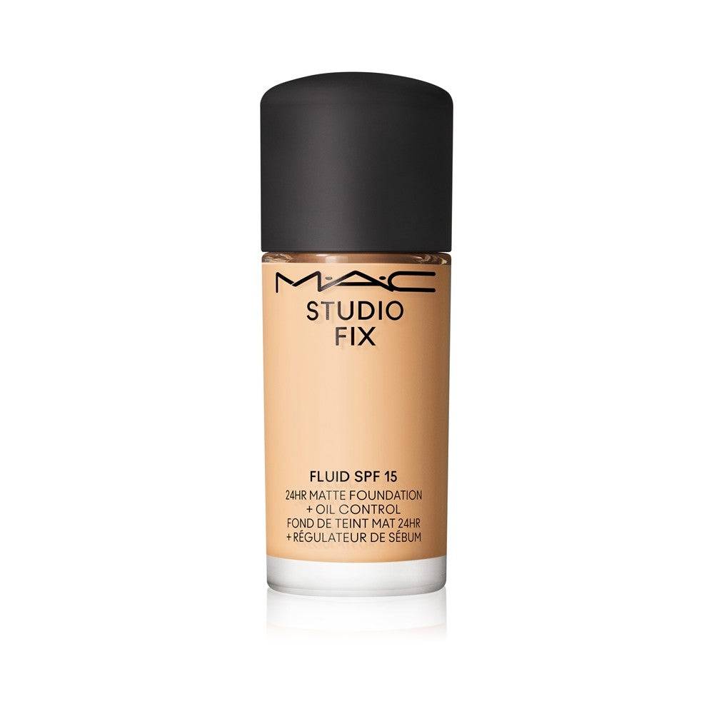 MAC Cosmetics Mini Studio Fix Fluid SPF 15 24HR Matte Mattifying Foundation SPF 15 färg NC15 15 ml