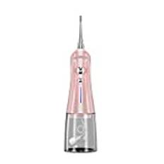 NCRD Vatten Flosser Professionell Trådlös uppladdningsbar Dental Oral Irrigator Ultra Vattenstråle for tänder Braces Care med 6 Jet Tips 6 Modes IPX7 Vattentät 320 ml Vattentank for resor och hemmabru