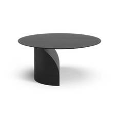 Swedese Savoa Soffbord H40 x Ø84 / H45 x Ø84 Svartbejdset H40 x Ø84 cm
