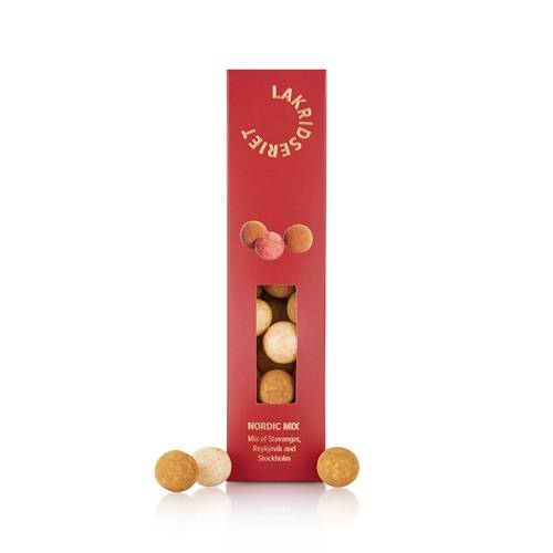 Lakridseriet - Nordic Mix, mix á Stavanger, Reykavik & Stockholm - 170g.