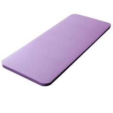 15 mm tyk yogamåtte komfortskum knæ albue måtter til træning Yoga Pilates indendørs puder Fitness-lilla