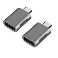 2PCSUSB 3.1 til USB C-adapter, højhastighedstransmission, USB C han-til-hun