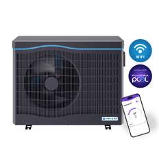 Inverter varmepumpe m. wifi - 12 kW. - PoolOasen