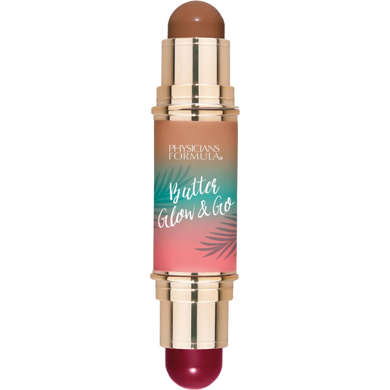 10g, Physicians Formula Murumuru Butter Glow & Go Multiuse Sticks Beach Bum Plum