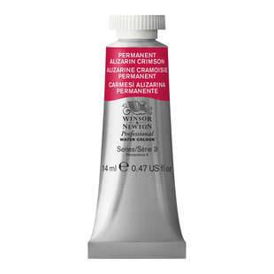Winsor & Newton Professional akvarellfärg 14 ml Permanent Alizarin Crimson 466 - Röd