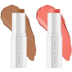 Make Up Store Superior Face Stick Duo Midnight Bronze & Soft Coral