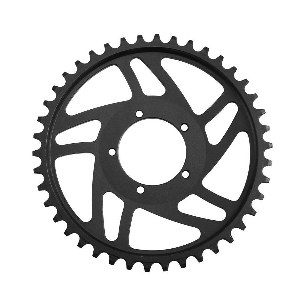 EBike Chainwheel 42T Chainring 18.5mm Offset for BAFANG BBS01B BBS02B BBS01 BBS02 Mid Drive Motor Aluminum Alloy
