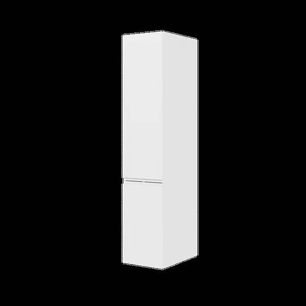 Udtræksskab - H040-520 - 95 New York - Hvidmalet, grebsfri