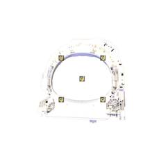 Door foam assembly refrigerator instaview
