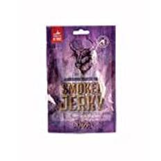NEW BEER SNACK - Spicy Beef Jerky Steak - Torkat kött Protein Snack - Högkvalitativt nötkött - Rökta torra bestämmelser - Kryddiga mellanmål - 12 x 50 g