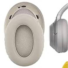 GEEKRIA QuickFit ersättningsöronkuddar kompatibla med Sony WH-1000XM3 hörlurar, reparationsdelar (silver)