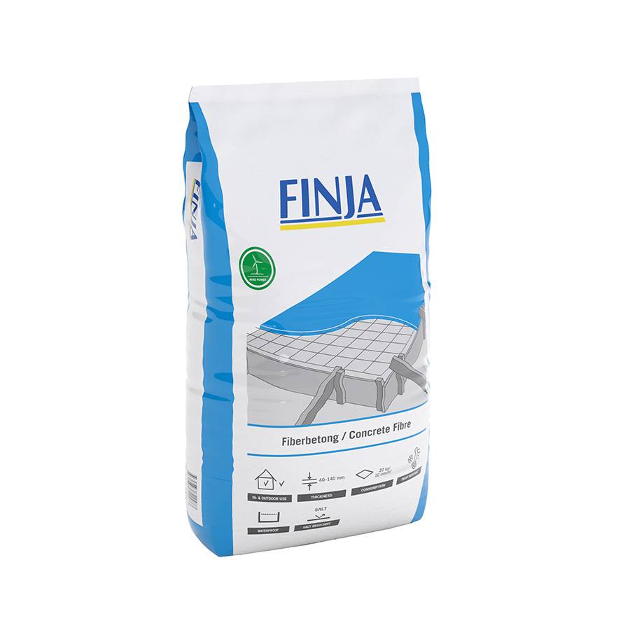Finja Fiberbetong, 25 kg