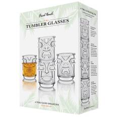 Original Products - Final Touch Tiki Tumbler - 4 Pak Klare