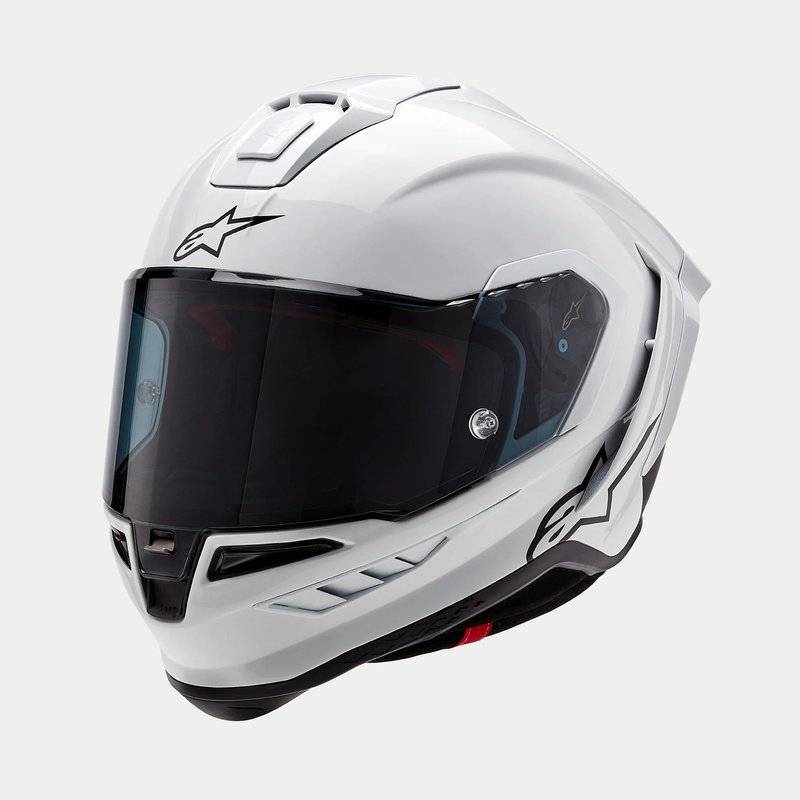 Alpinestars Supertech R10 Carbon MC Hjelm Hvid XL 61-62cm