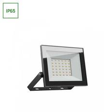 Noctis Lux Lyskaster, 30W, varm hvid, 230V, IP65, sort