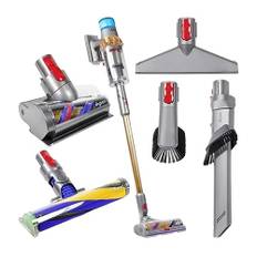 Dyson V15 Detect Absolute, Akkustaubsauger, Silber
