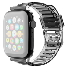 Apple Watch SE (2022/2023) 40mm Silikone Rem - Sort