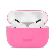 Holdit Silikonfodral Apple AirPods Pro Bright Pink