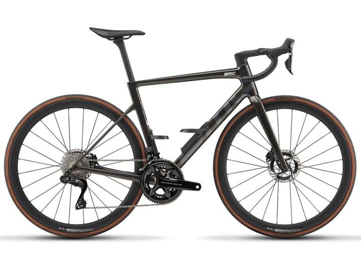 BMC Teammachine SLR 01 Four Gen 5 Dura-Ace Di2 Racercykel Gold Glitter Carbon - Ramstorlek 58 -