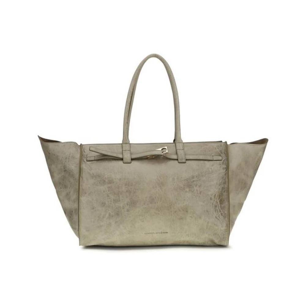 Benedetta Bruzziches Bos Taurus skuldertaske - Tasker - Dame - Beige - ONE SIZE - Uld