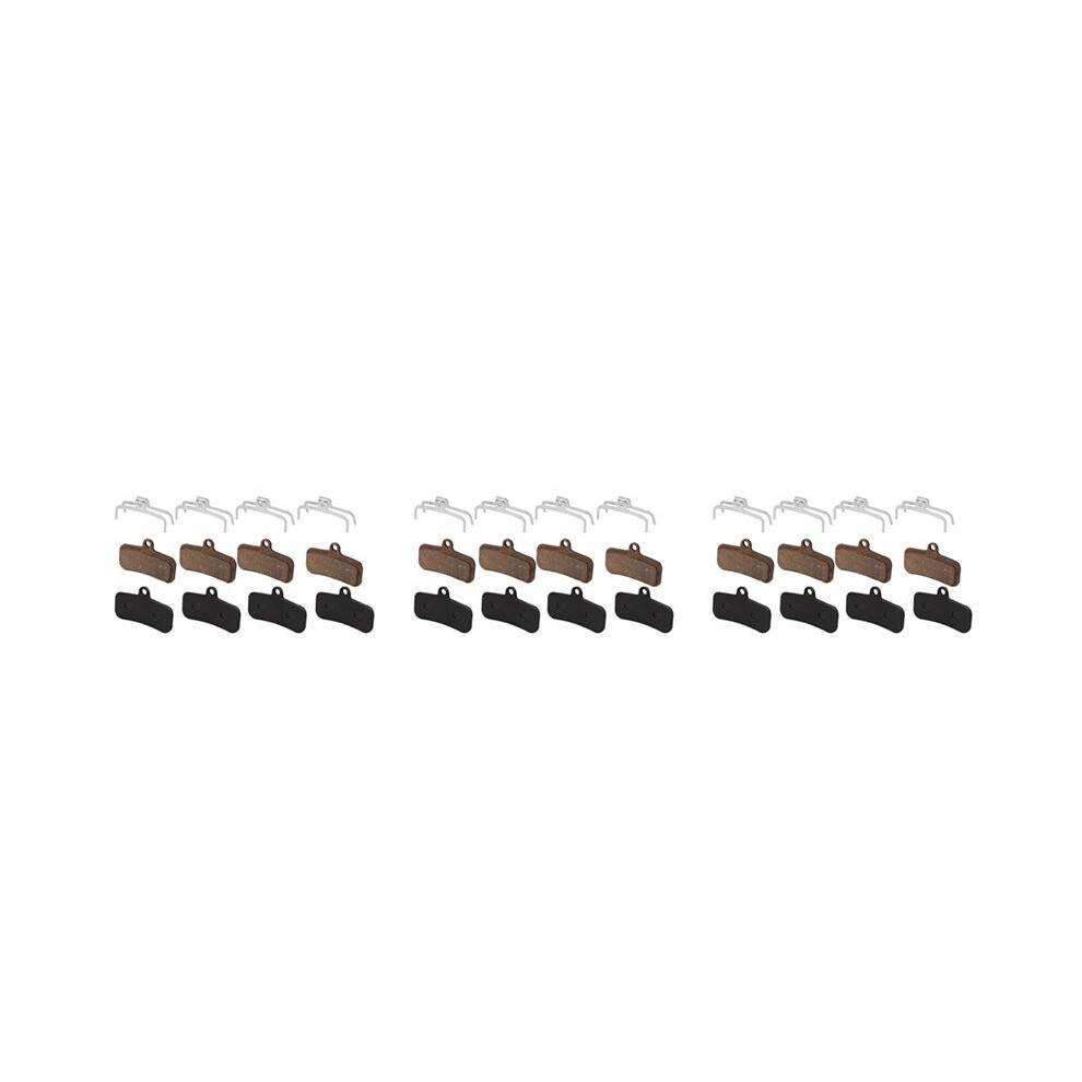 12 Pairs Mountain Bike Disc Brake Pads for Saint M810 M820 ZEE M640 H01 Semi - Metallic MTB Hydraulic Brake Pad