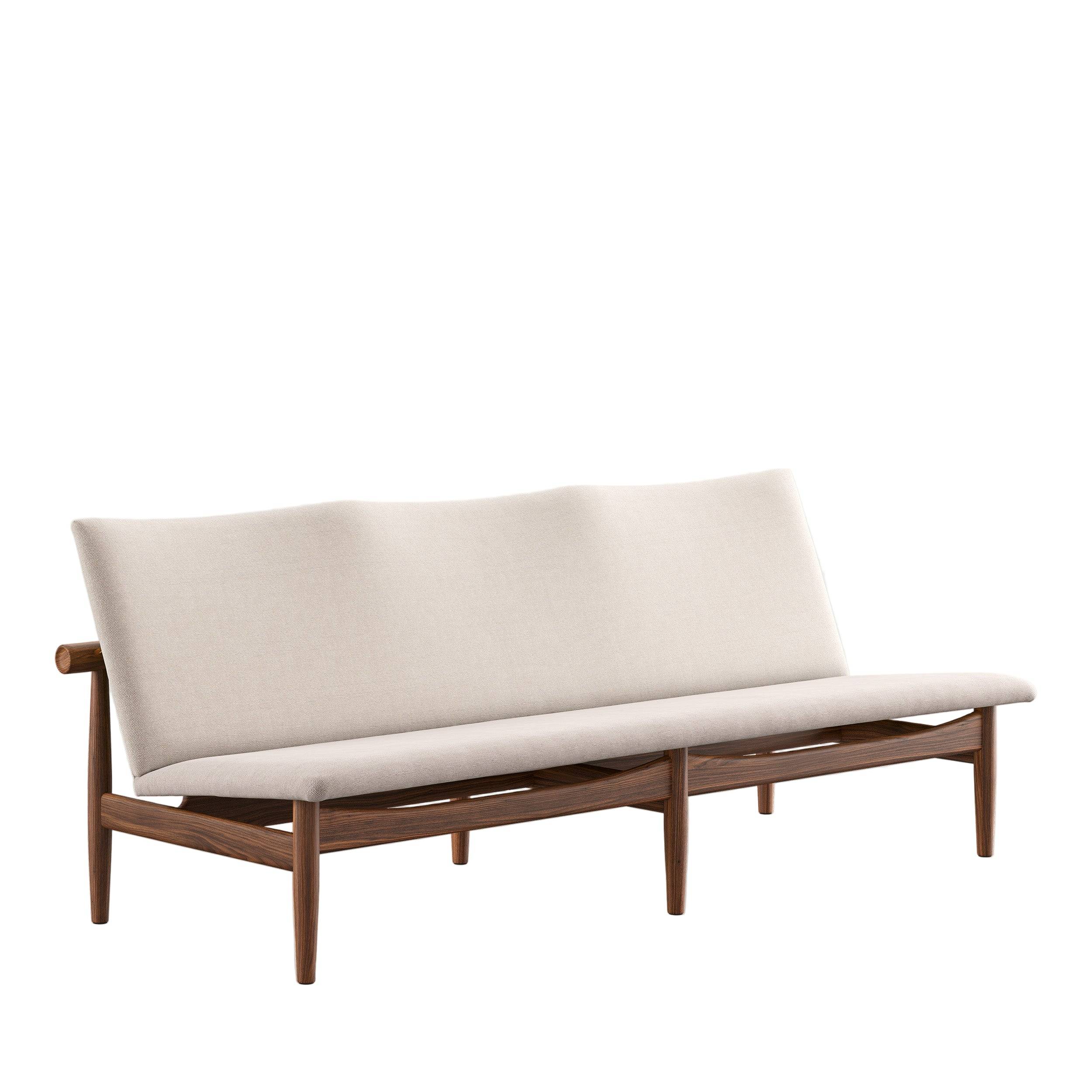 Japan 3 pers. sofa, valnød af Finn Juhl Hallingdal 113 / 103 - Jacobsen Plus
