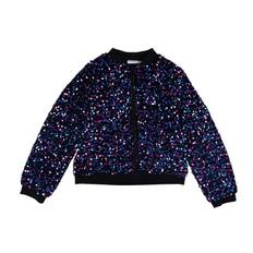 Name It Cardigan - NkfRunica - Black m. Palietter - Name It - 11-12 år (146-152) - Cardigan