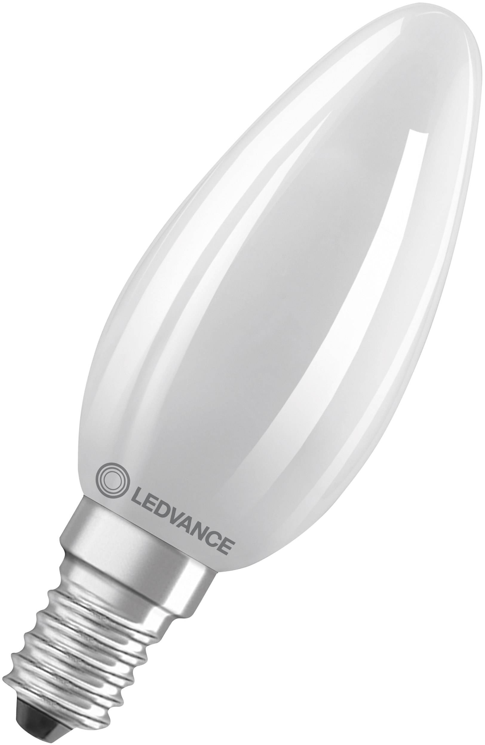 LEDVANCE LED Classic B 60 Glühfaden Energieeffizienzklasse A S 3,8 W 827 matt E14