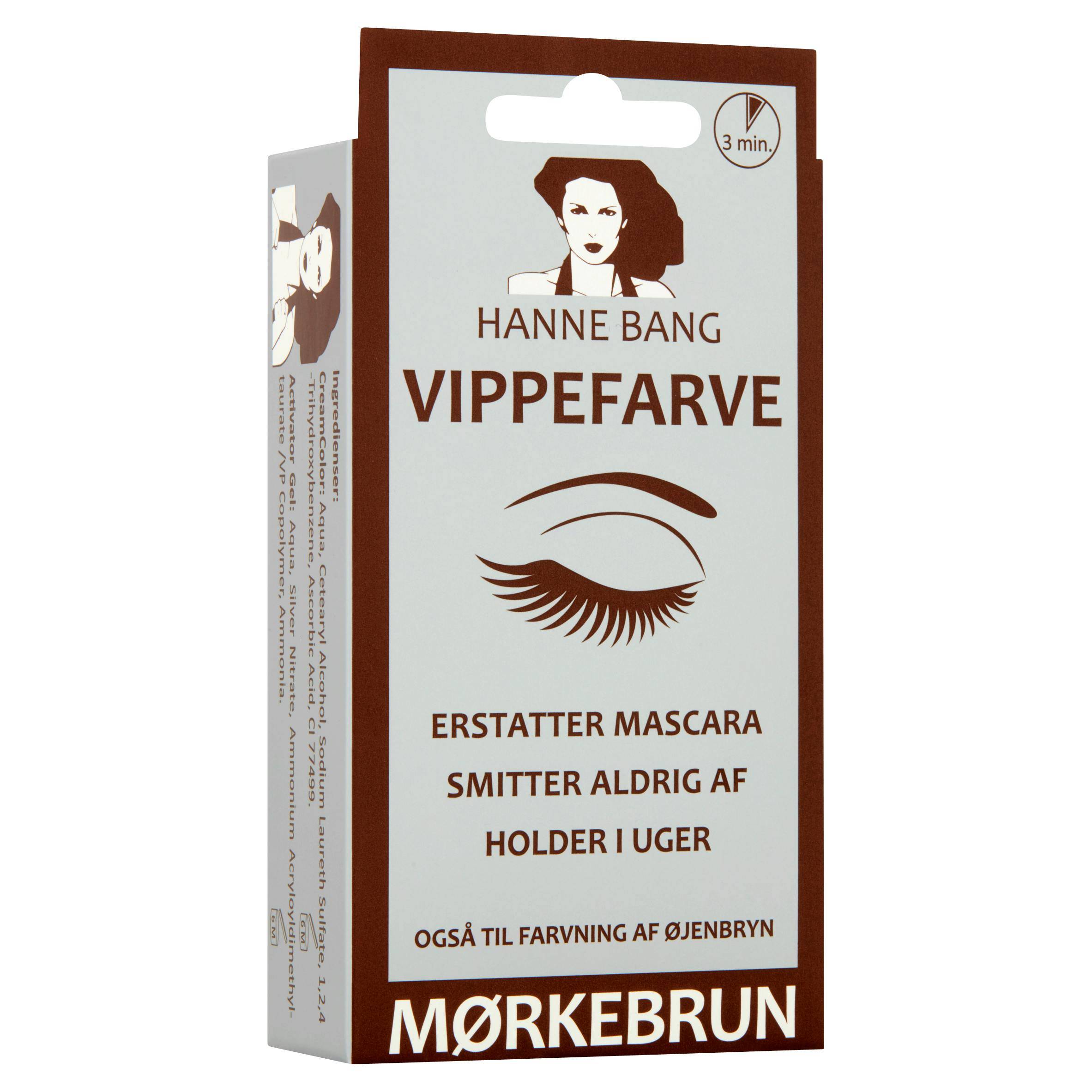 Hanne Bang Ögonfransfärg Mörkbrun 1 st