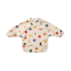 Liewood Merle haklapp med ärm Characters-Sandy - Beige