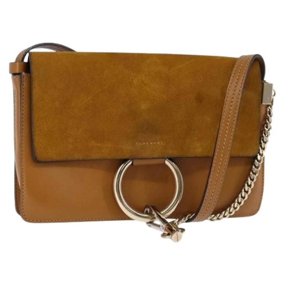 Chloé Pre-owned - Pre-owned Axelremsväska i mocka Vintage - Dam - ONE Size - Mocka