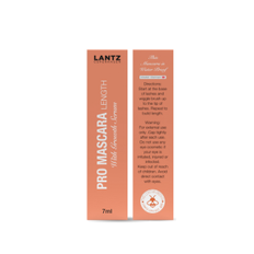 Lantz Copenhagen Pro Mascara med Vippeserum   Længde Brown