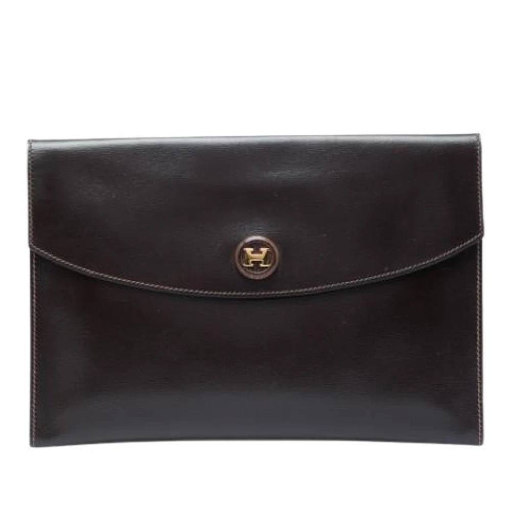 Hermès Vintage Pre-owned Pochette Rio - Vintage - Dame - Brun - ONE SIZE - Læder