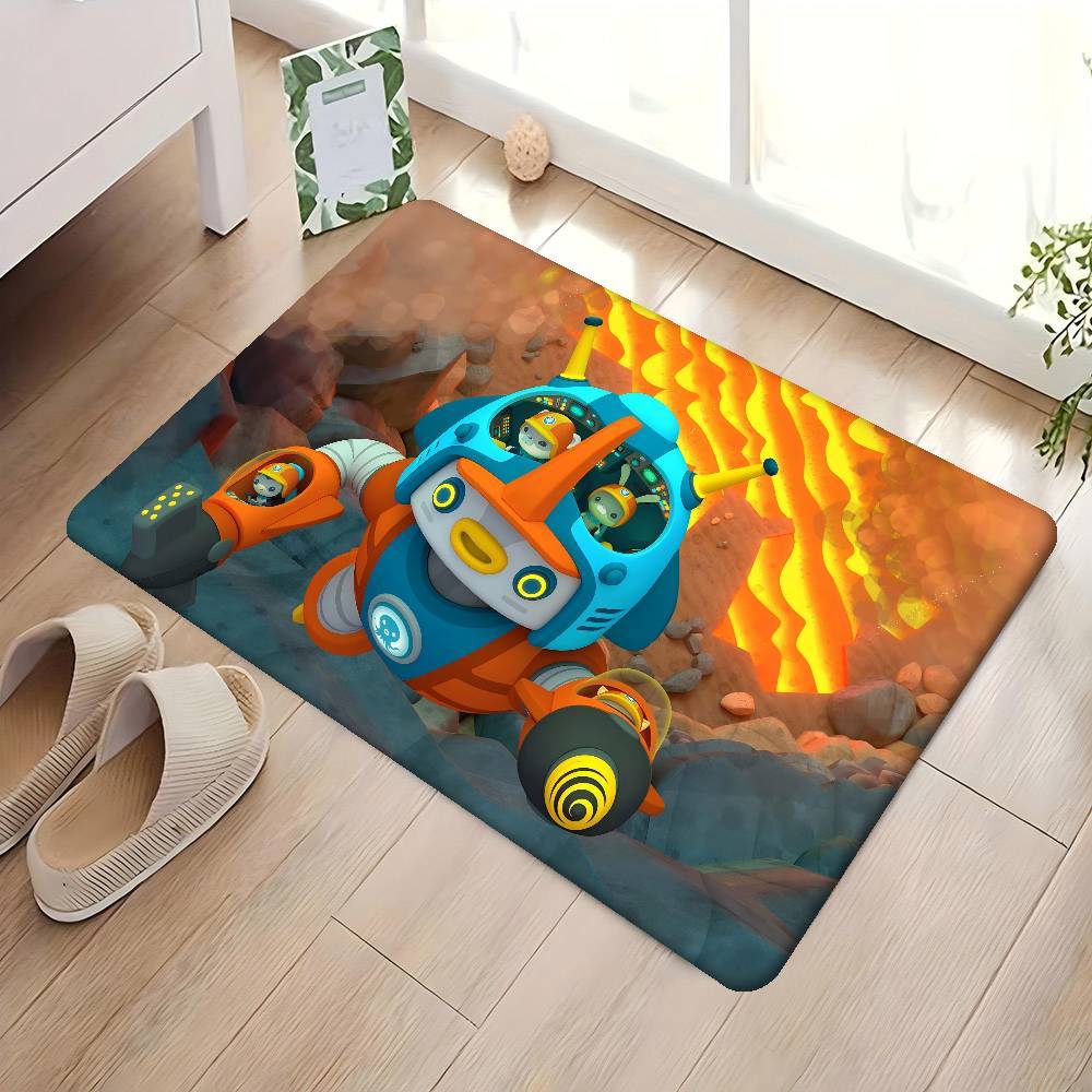 Serie O-Octonauts Entrématta Nordisk Stil Hem Dörrmatta Badrum-Toalettmattor Sovrum Hotell Dekor Matta 40x60 cm