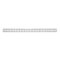 GBC WireBind Metallspiral till Spiralbindningsmaskin, Silver, 11mm, Binder upp till 100 Ark, A4-100-pack