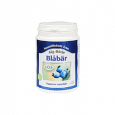 Alg-Börjes Blåbärspulver 125 gram