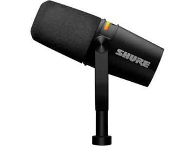 Shure MV7+ Podcast Mikrofon (svart)