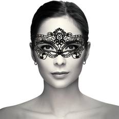 Fine Lace Mask - Ögonmask i vacker fjärilspets - Svart
