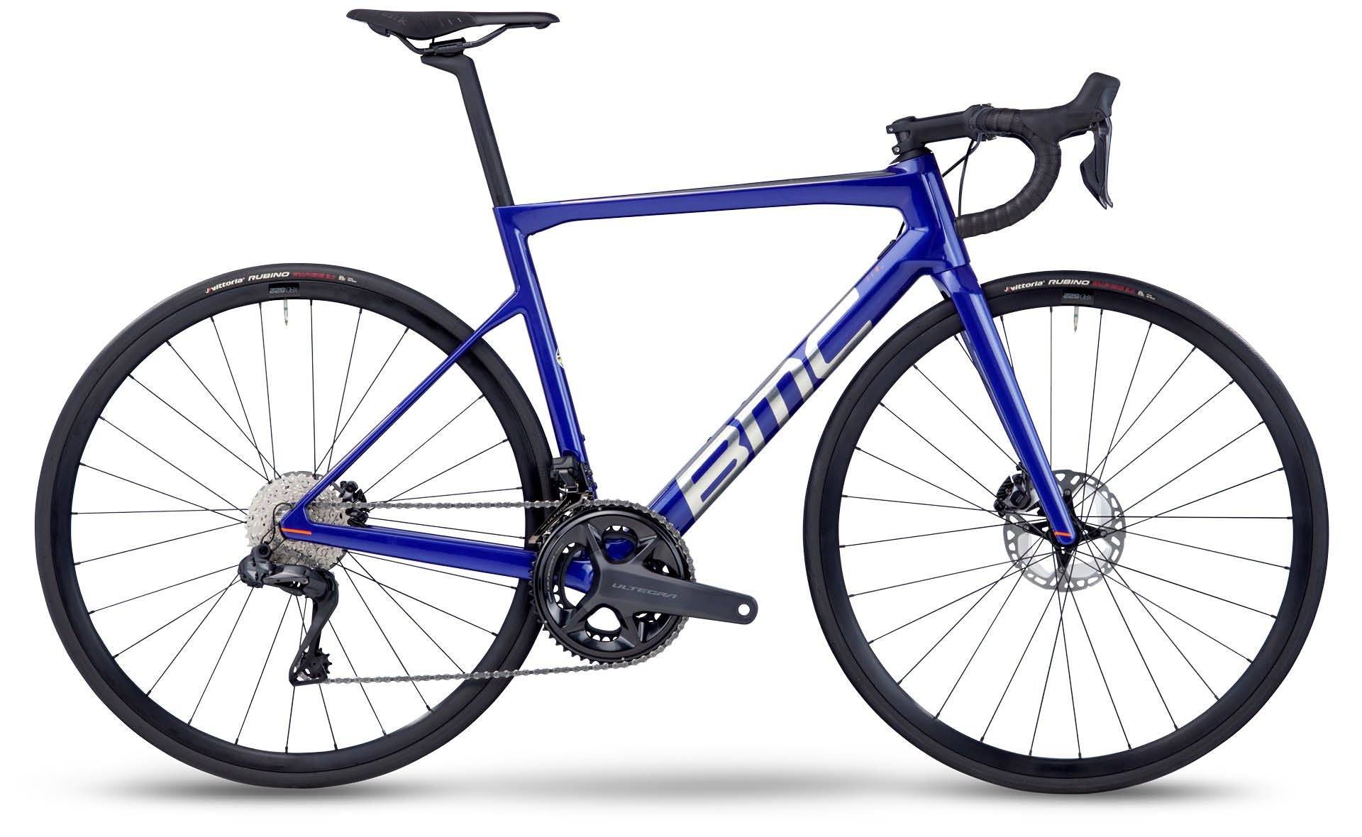 BMC Teammachine SLR THREE 2024 - Shimano Ultegra Di2 2x12sp - XRD-522 - 026 / 54 / sparkling blue / brushed alloy