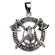 Viking amulett i silver