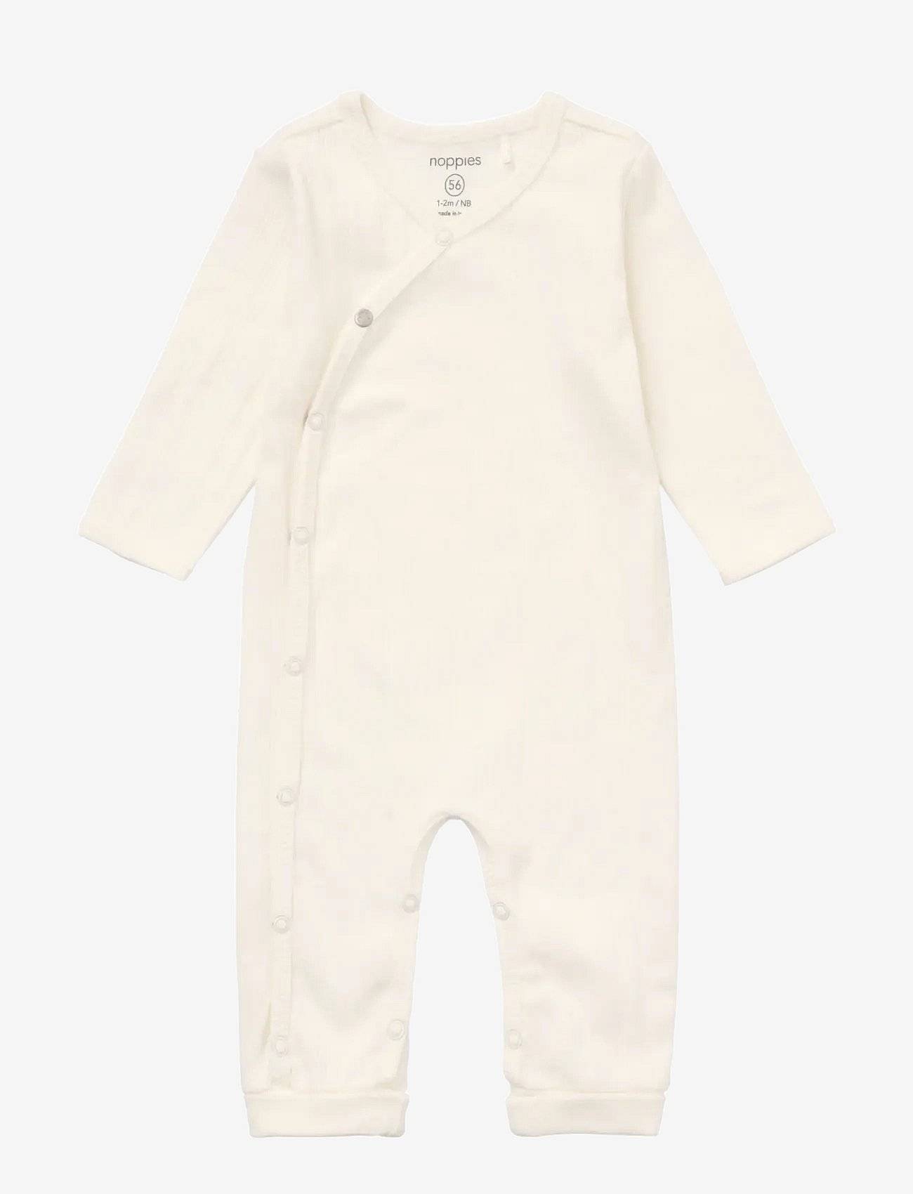 Noppies Playsuit Ls - Cream - 44
