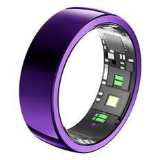 PX01 Smart ring til søvn- og sundhedssporing med opladningsbase - Størrelse: 11/20.6cm - Lilla
