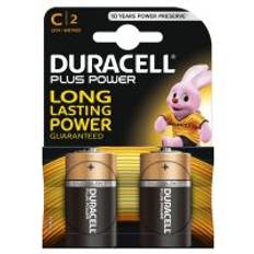 Duracell C Batteries - 2 Pack