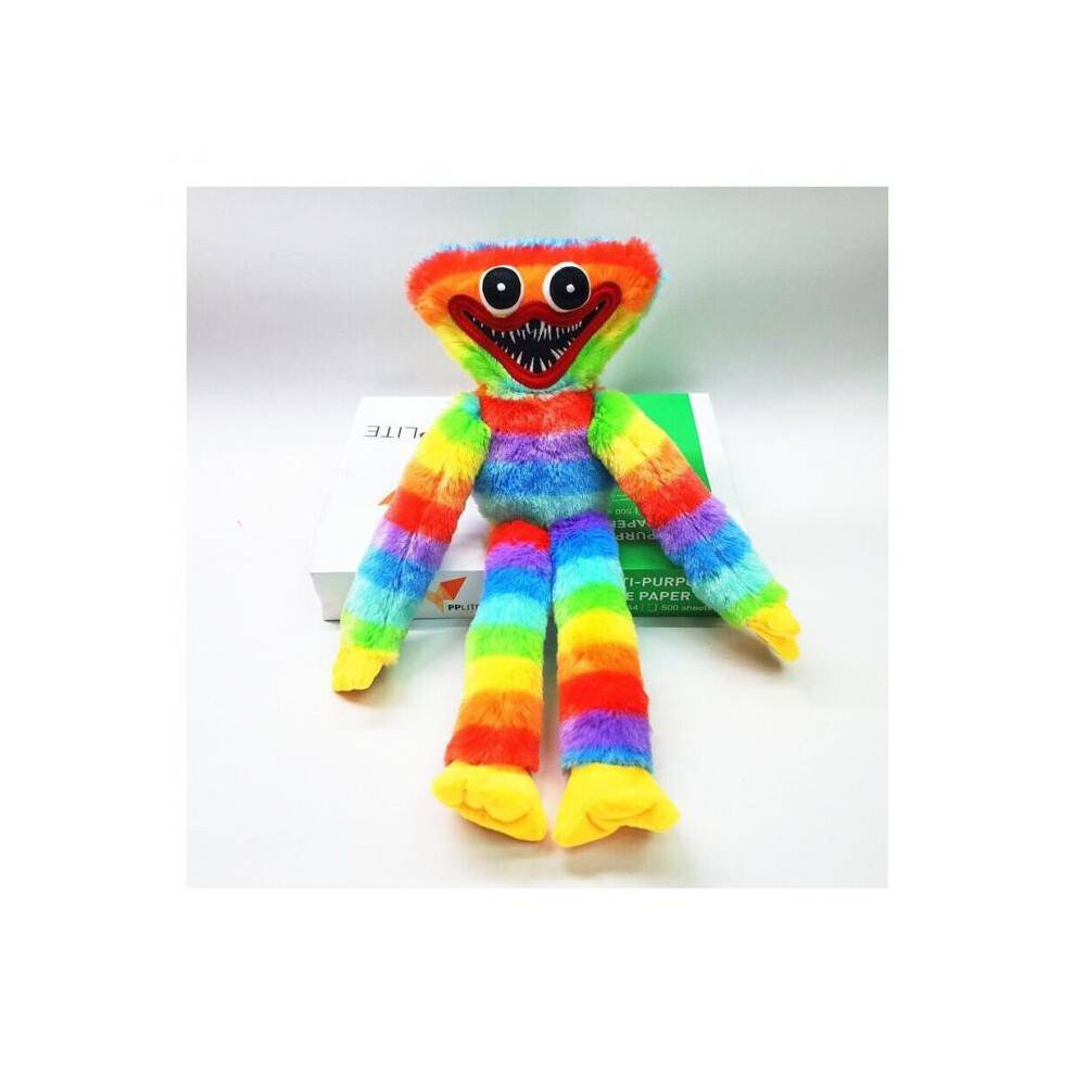 (Blue) (Rainbow) 40CM Poppy Playtime Huggy Wuggy Plush Stuffed Doll