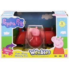 Peppa Pig Weebles Push Along Wobbily Car