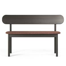 Decotique Elephant Bänk Smoked Oak / Rost Boucle - Bänkar Ek Rost Bouclé - 13003142+13003148