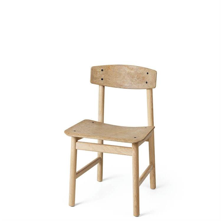 Mater Conscious Stol 3162 - Grå/Bøg Soaped Oak and Coffee Waste Light