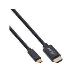 InLine 64115, 5 m, USB Typ-C, HDMI, Hanstik, Hanstik, Lige