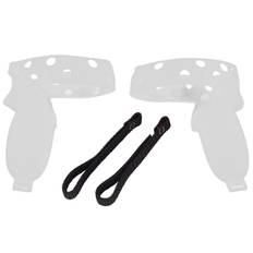 Controller Grip Cover for Oculus Quest 2 VR Controller Handle Silicone Protective Cover with grå