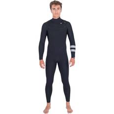 Hurley Mens Advant 5/3mm Chest Zip Wetsuit - Black